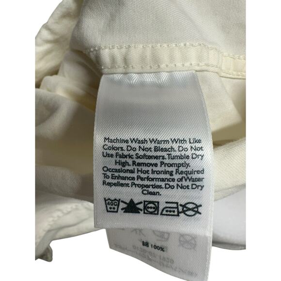 Vtg Eddie Bauer Heritage Expedition Bush Shirts Tan‎ & White (Cream) Size Tall L - Picture 12 of 12